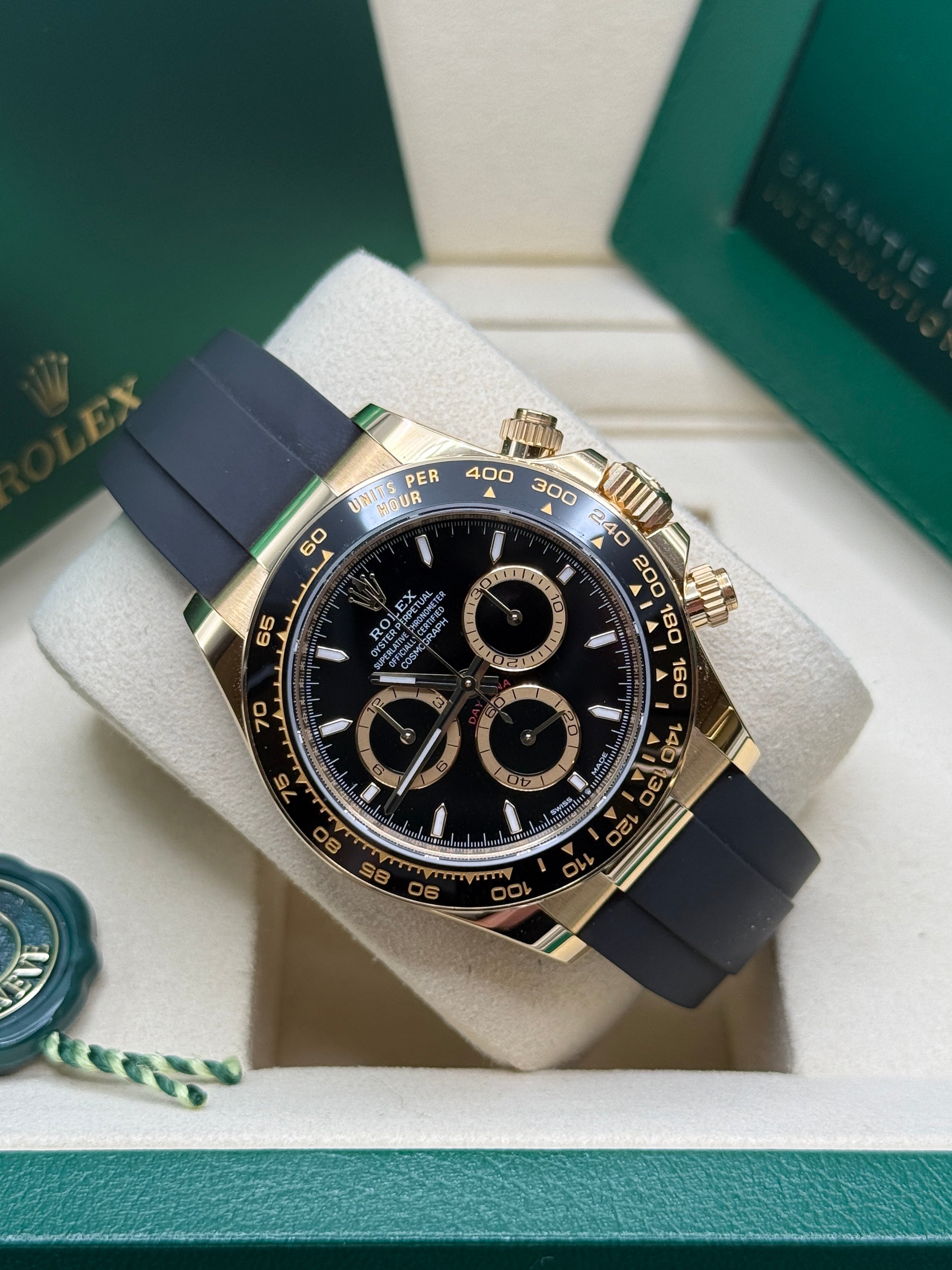 Cosmograph Daytona Oysterflex Black Luxury Watch