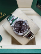 Datejust 31 Dark Grey Diamond Luxury Watch