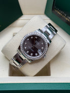 Datejust 31 Dark Grey Diamond Luxury Watch