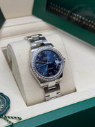 Datejust 31 Midnight Blue Roman Luxury Watch