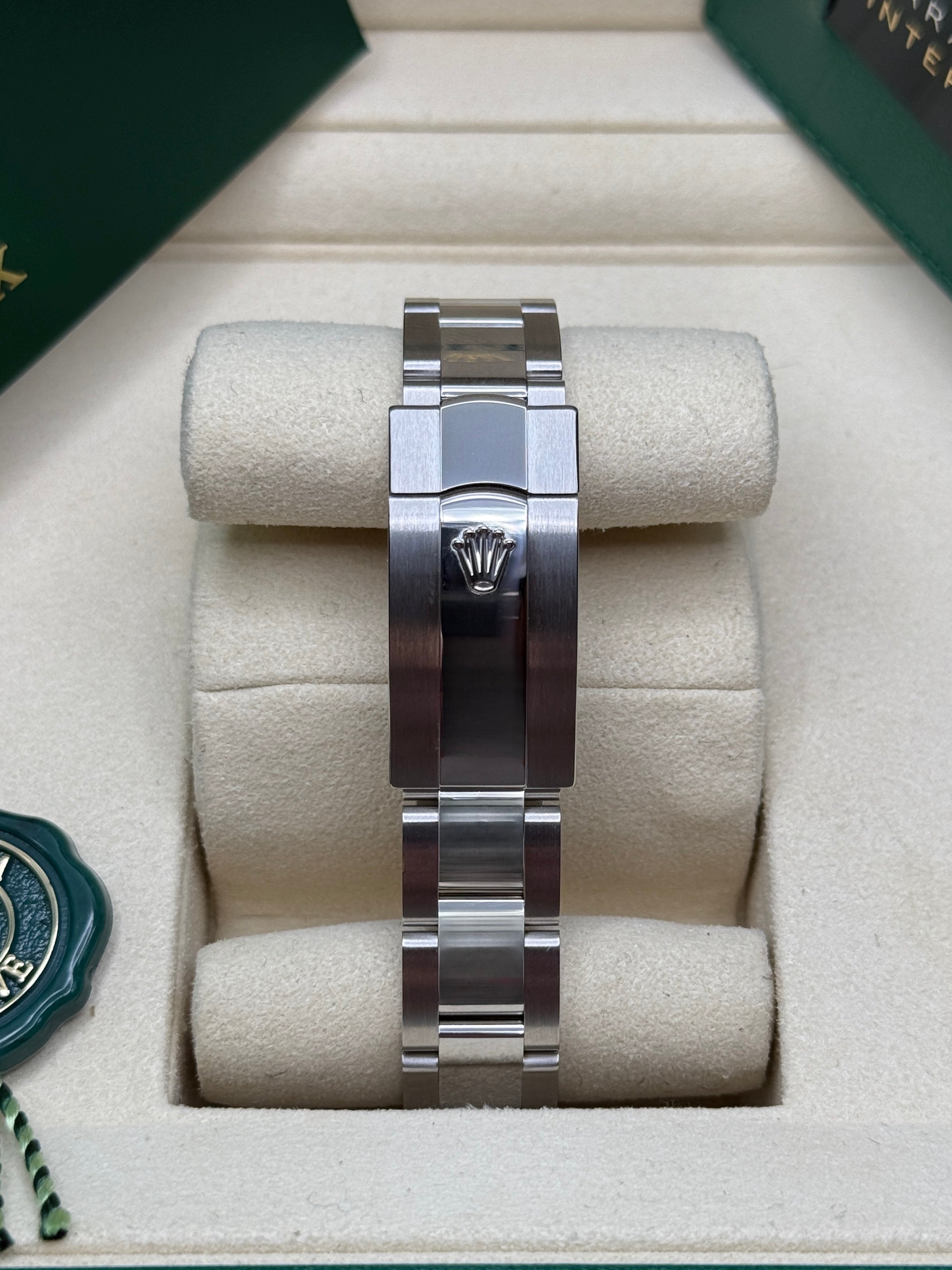 Datejust 31 Azzurro Blue Floral-Motif Diamond Luxury Watch