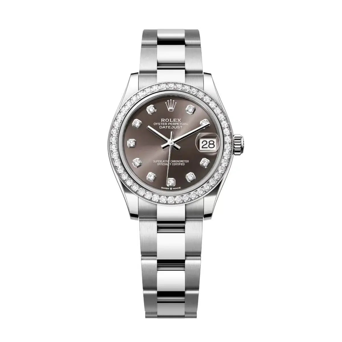 Datejust 31 Dark Grey Diamond Luxury Watch