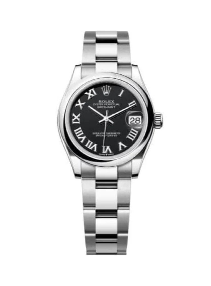 Datejust 31 Black Roman Luxury Watch