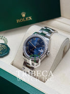 Datejust 31 Midnight Blue Roman Luxury Watch
