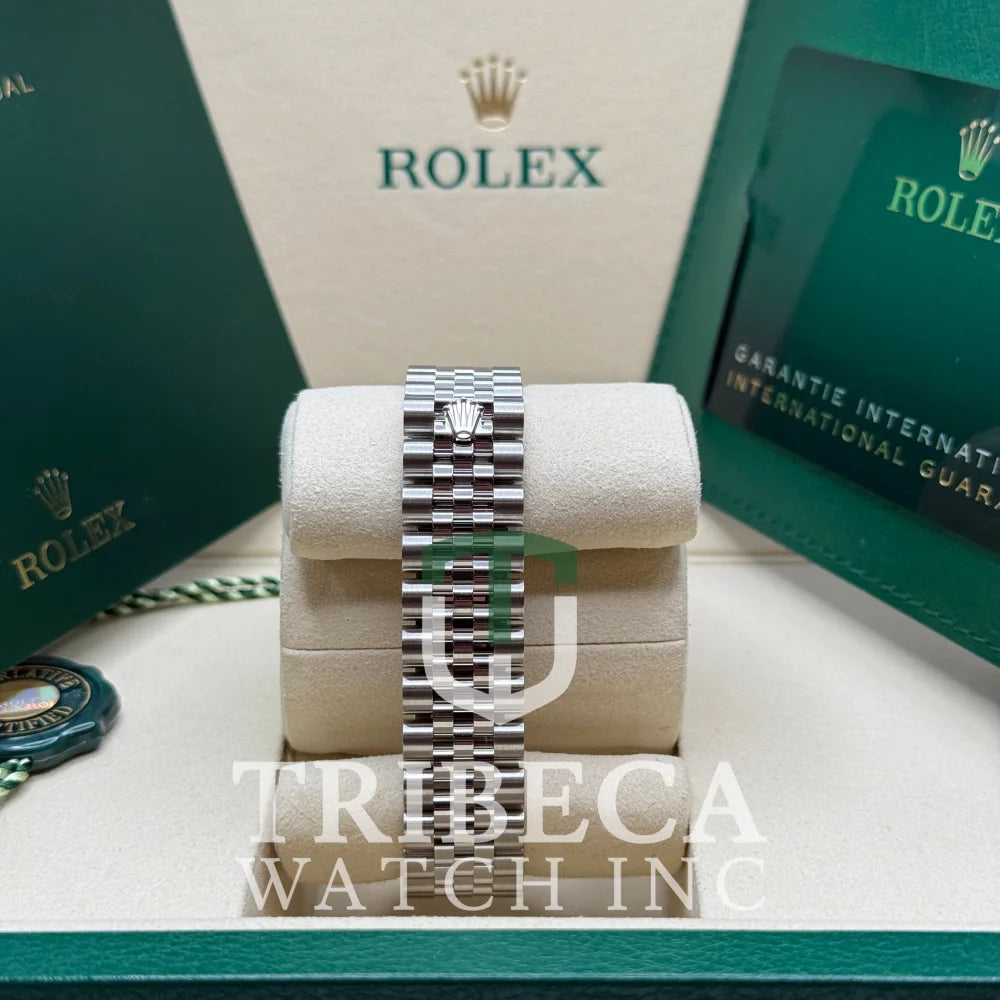 Datejust 31 Mint Green Index Luxury Watch