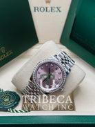 Datejust 31 Pink Diamond Luxury Watch