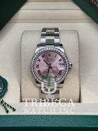 Datejust 31 Pink Roman Diamond Luxury Watch