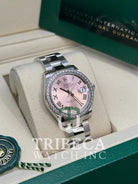 Datejust 31 Pink Roman Diamond Luxury Watch