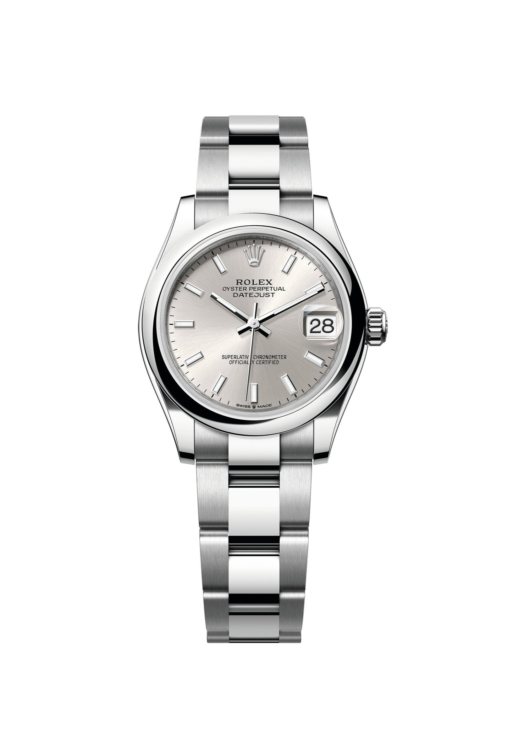 Datejust 31 Silver Index Luxury Watch