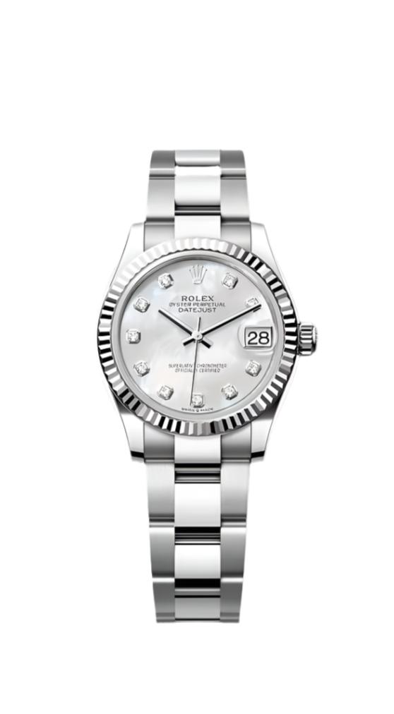Datejust 31 Mother of Pearl Diamond Luxury Watch