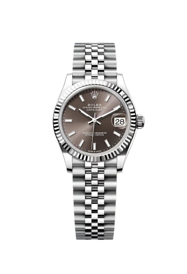 Datejust 31 Dark Grey Index Luxury Watch